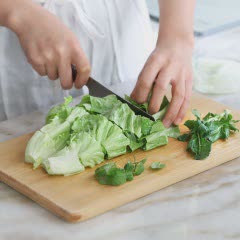 Cách làm Salad Bơ Quýt xà lách dầu giấm cho nàng giảm cân 