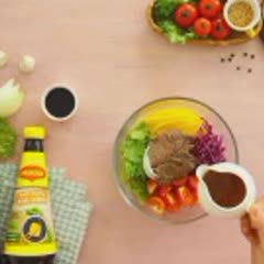 Cách Làm Salad Bò Sốt Dầu Giấm Tươi Mát Cho Mùa Hè