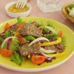 Cách Làm Salad Bò Sốt Dầu Giấm Tươi Mát Cho Mùa Hè