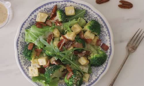 Cách làm salad bông cải giảm cân