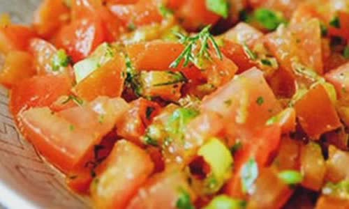 Cách Làm Salad Cà Chua Kiểu Ma Rốc Ngon Miệng