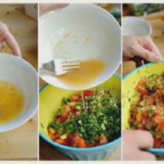 Cách Làm Salad Cà Chua Kiểu Ma Rốc Ngon Miệng