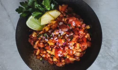 Cách làm Salad cà chua thơm