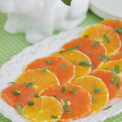 Cách làm salad cam chua ngọt