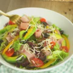 Cách làm Salad Dăm Bông cùng rau củ thanh mát cho cả nhà