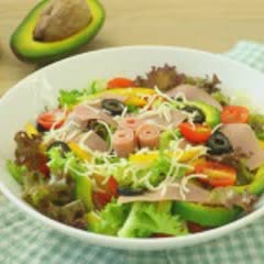 Cách làm Salad Dăm Bông cùng rau củ thanh mát cho cả nhà