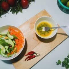 Cách làm Salad Dưa Leo Trứng Gà thanh mát bổ dưỡng 