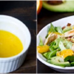 Cách làm salad gà cam giảm cân