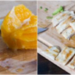 Cách làm salad gà cam giảm cân