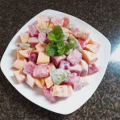 Cách làm salad hoa quả đơn giản