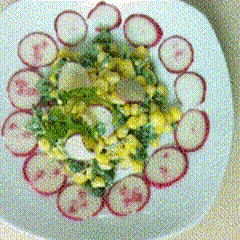 Cách Làm Salad Mặt Trời Từ Bắp Hột Và Củ Cải Đỏ