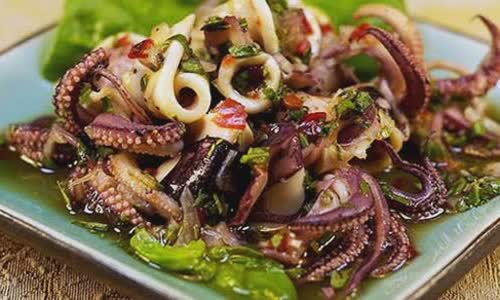 Cách Làm Salad Mực Ống Cực Ngon Cho Buổi Tiệc Nhà