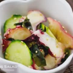 Cách làm Salad Râu Bạch Tuộc đơn giản hao cơm cho gia đình