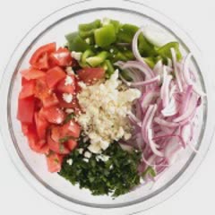 Cách làm salad rau củ phô mai chua ngọt