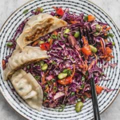 Cách làm salad rau củ sốt dầu mè