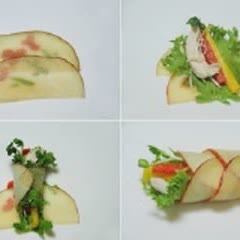 Cách Làm Salad Táo Cuộn Thơm Ngon Đơn Giản Ở Nhà