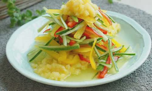 Cách Làm Salad Thơm Tứ Sắc Hấp Dẫn Ngon Miệng