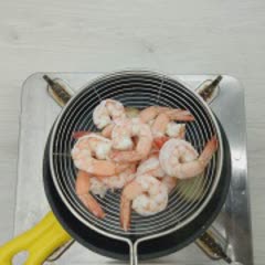 Cách Làm Salad Tôm Rau Củ Sốt Chanh Dây Ăn Kiêng
