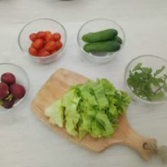 Cách Làm Salad Tôm Rau Củ Sốt Chanh Dây Ăn Kiêng