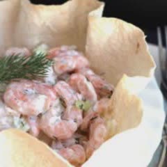 Cách làm Salad tôm sốt mayonnaise