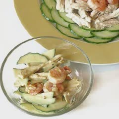 Cách Làm Salad Tôm Thịt Gà Giòn Ngọt, Dễ Thực Hiện