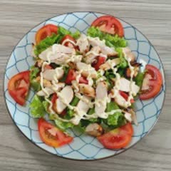 Cách làm Salad Ức Gà Nướng - Japanese Style ăn kiêng