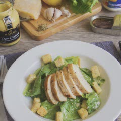 Cách làm Salad ức gà sốt Caesar - Caesar Salad