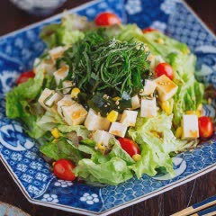 Cách làm salad xà lách rong biển