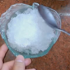 Cách làm đá bào siro dâu tằm