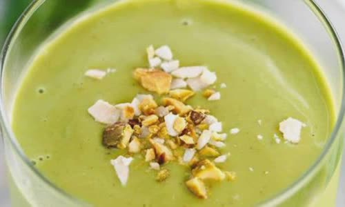 Cách làm Sinh tố đào matcha