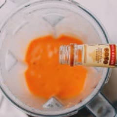 Cách làm sinh tố đào rum