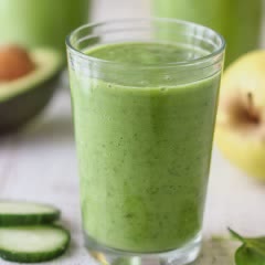 Cách làm Sinh tố bơ dưa leo
