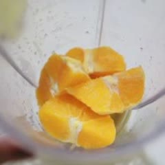 Cách làm sinh tố cam vani