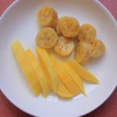 Cách làm sinh tố chuối mix xoài