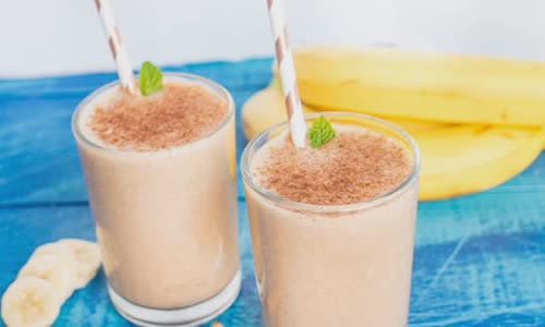 Cách làm Sinh tố chuối quế gừng