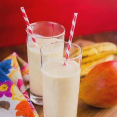 Cách làm sinh tố chuối xoài dừa