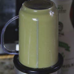 Cách làm sinh tố dưa lưới matcha