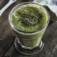 Cách làm sinh tố dưa lưới matcha