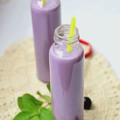 Cách làm sinh tố khoai sữa