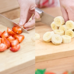 Cách làm sinh tố Nesvita trái cây tươi
