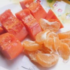 Cách làm sinh tố quýt đu đủ