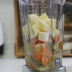 Cách làm sinh tố rau củ