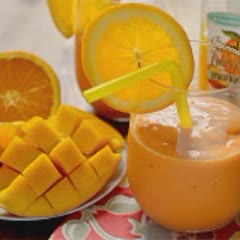 Cách làm Sinh tố sữa chua trái cây nhiệt đới