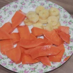 Cách làm sinh tố đu đủ chuối