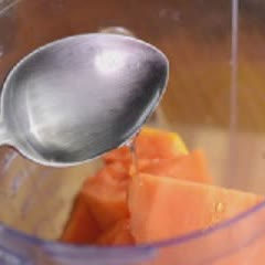 Cách làm sinh tố với đu đủ
