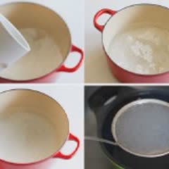 Cách làm Sinh Tố Xoài Cam với nước cốt dừa mát lạnh