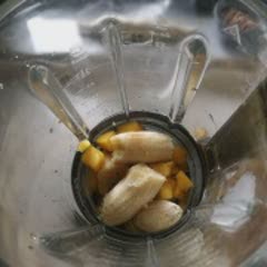 Cách làm Sinh Tố Chuối Xoài - Mango Banana Smoothie cho bé
