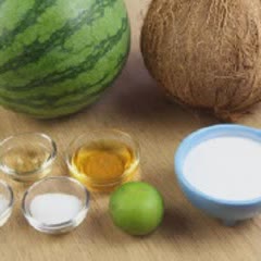 Cách Làm Sinh Tố Dừa Dưa Hấu Ngọt Mát, Thanh Nhiệt