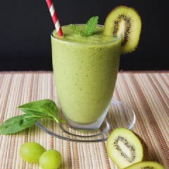 Cách Làm Sinh Tố Kiwi Nho Xanh, Giải Nhiệt Cơ Thể
