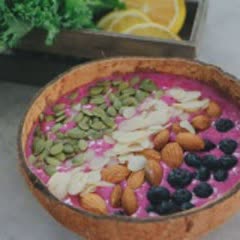 Cách Làm Smoothie Bowl Thanh Long Chuối | Bổ Dưỡng